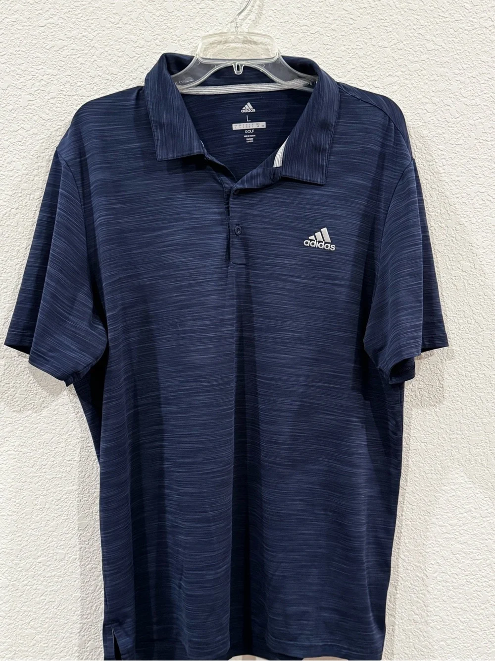Adidas Men’s Navy Performance Polo Shirt